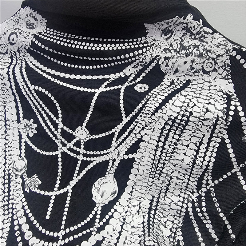 Small stand collar base shirt long sleeved shirt