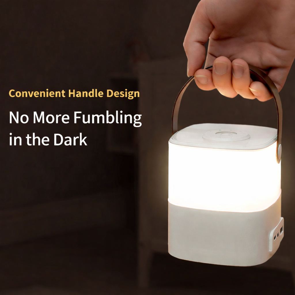 360° Touch Control Bedside Lamp with Portable Handle