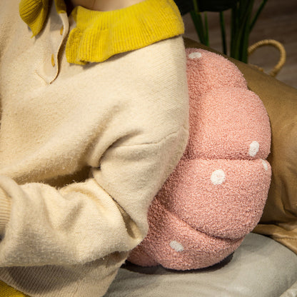 Cute Pumpkin Plush Throw Pillow