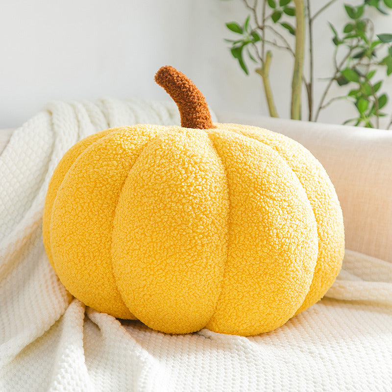 Cute Pumpkin Plush Throw Pillow