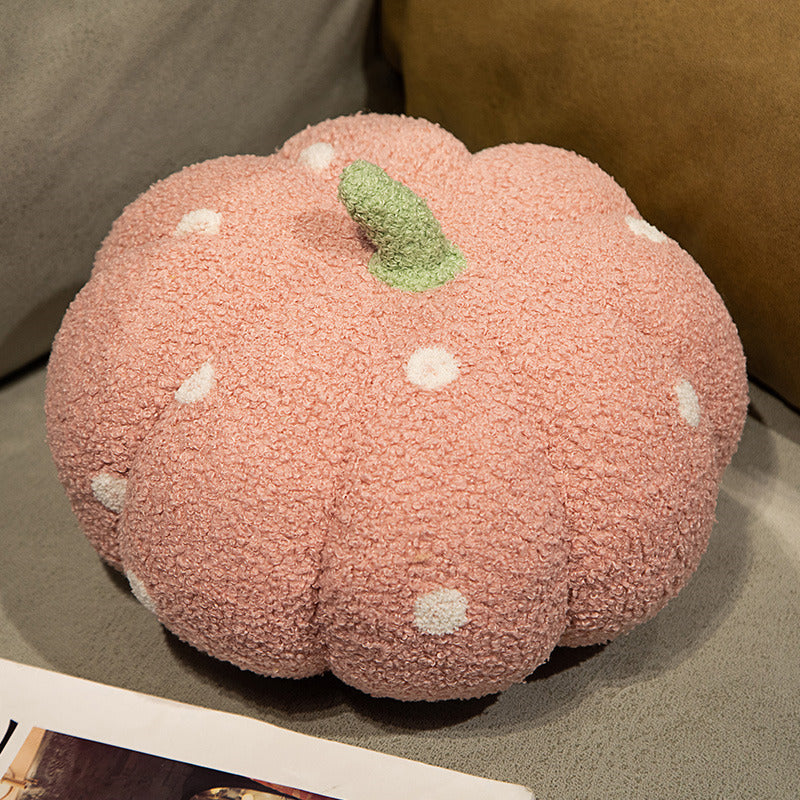 Cute Pumpkin Plush Throw Pillow