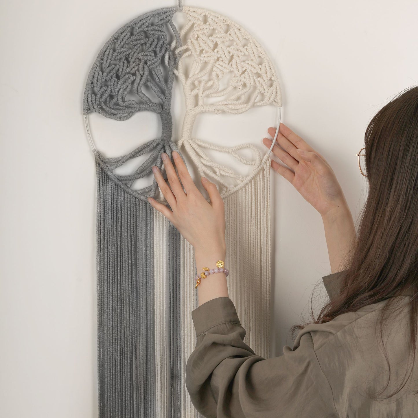 Boho Tree of Life Macrame Wall Hanging