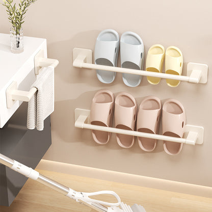 Space-Saving Bathroom Organizer for Slippers