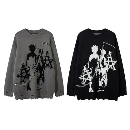 Sweater necklace base sweater