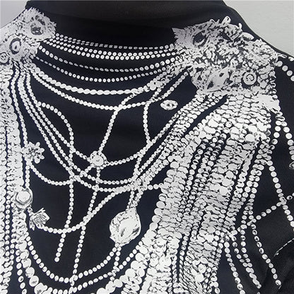 Small stand collar base shirt long sleeved shirt